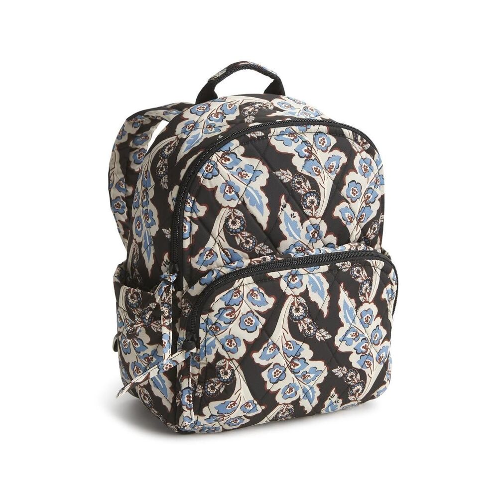 Vera Bradley Small Banbury Backpack / Calyx + Quill Black NWT